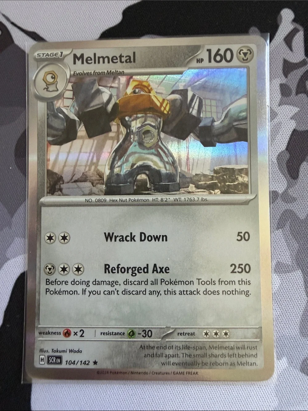 ⚙️ Meltan & Melmetal Evolution Pokémon Card Lot | 5 Holo & Reverse Holo Cards ✨5